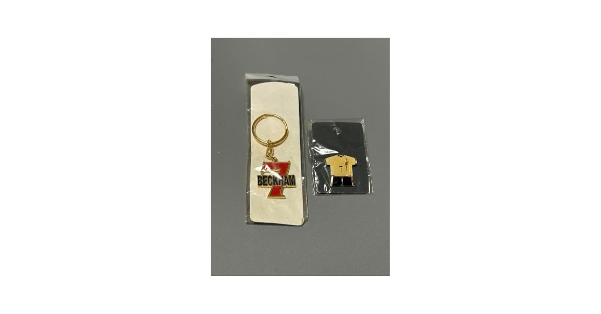 Amazon.co.jp: ベッカム イングランド キーホルダーとピンバッジ